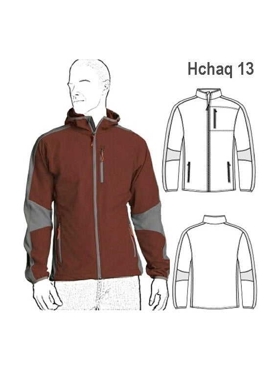 CHAQUETA SOFT SHELL HOMBRE, SIN FORRO IN