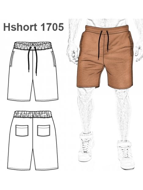 MOLDE: SHORT BERMUDA HOMBRE 1705