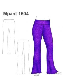 CALZA PATA ELEFANTE PARA POLAR MUJER