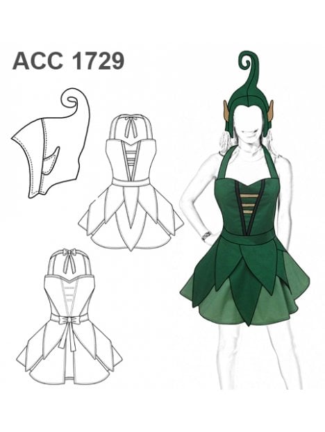 DELANTAL ELFO NAVIDEÑO 1729