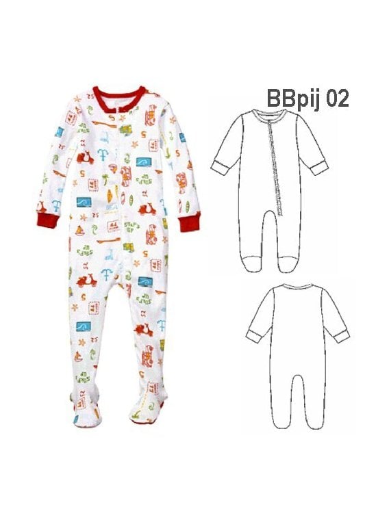 PIJAMA ENTERITO BEBE 0902