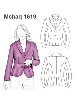 CHAQUETA BLAZER MUJER 1619