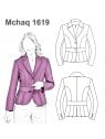 CHAQUETA BLAZER MUJER 1619