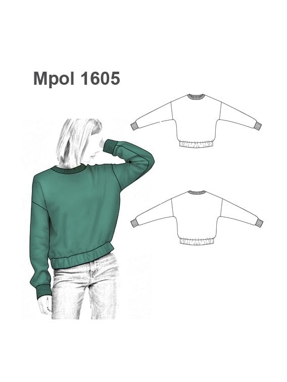POLERON OVERSIZE MUJER 1605