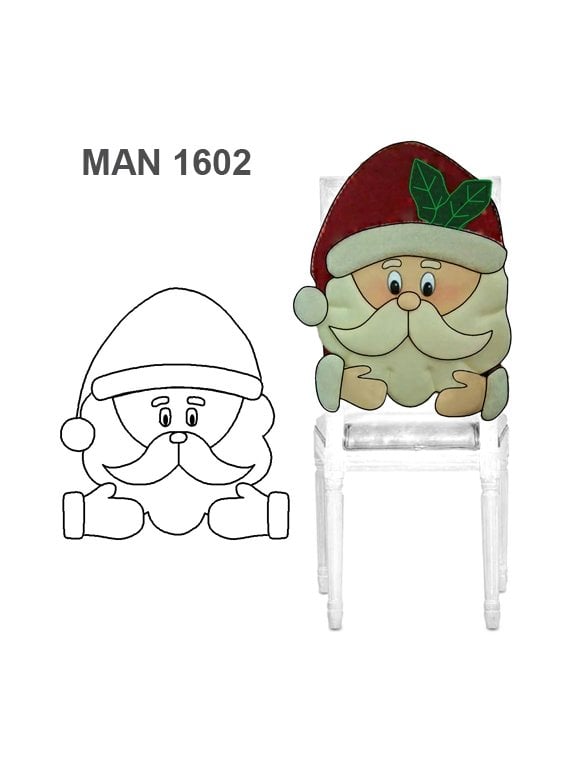 FUNDA SILLA NAVIDAD 1602