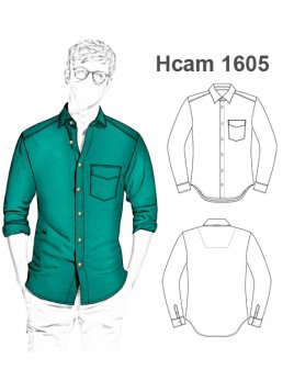 CAMISA SLIM FIT HOMBRE 1605