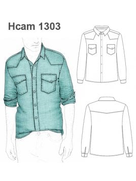 CAMISA CANESU PUNTAS