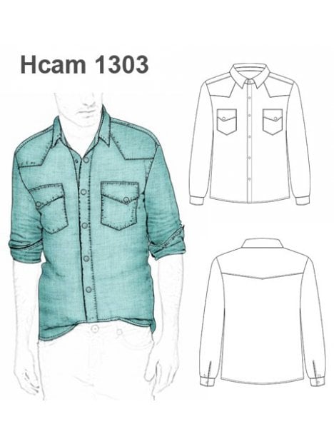 CAMISA CANESU PUNTAS