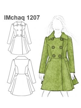 CHAQUETA ABRIGO NIÑA 1207