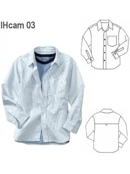 CAMISA CLASICA NIÑO 0903