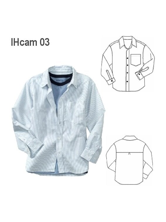 CAMISA CLASICA NIÑO 0903