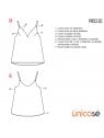 BLUSA TOP MUJER 1805