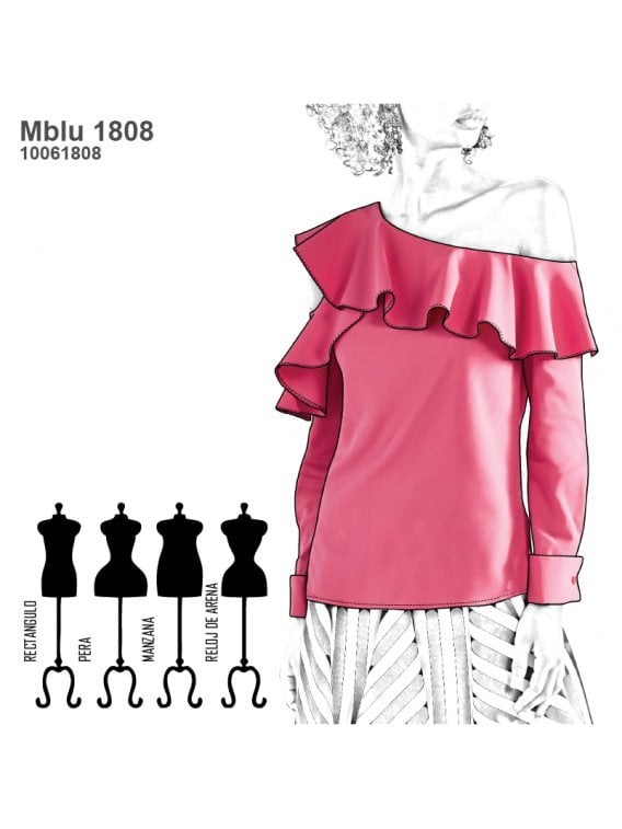 BLUSA VUELOS MUJER 1808