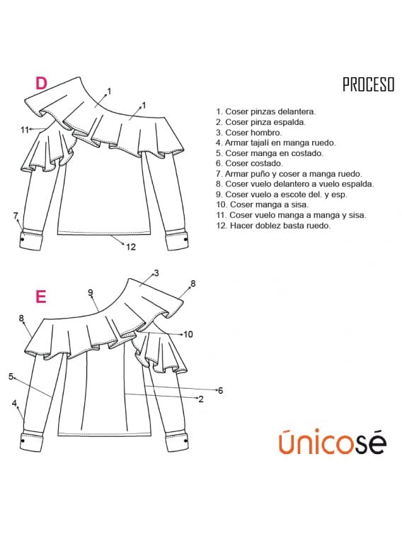 BLUSA VUELOS MUJER 1808