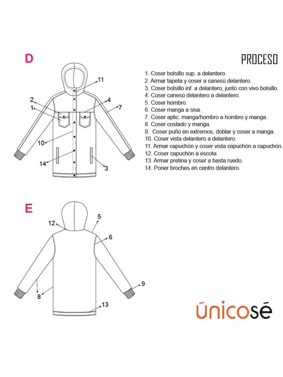 CHAQUETA LARGA MUJER 1807