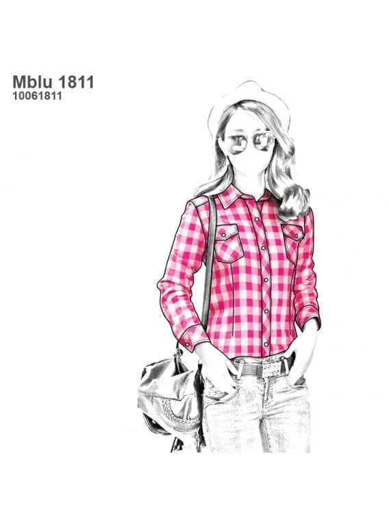 BLUSA CAMISERA MUJER 1811