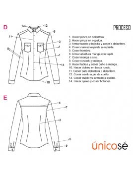 BLUSA CAMISERA MUJER 1811