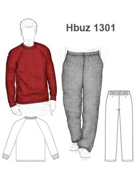 BUZO BASICO HOMBRE 1301