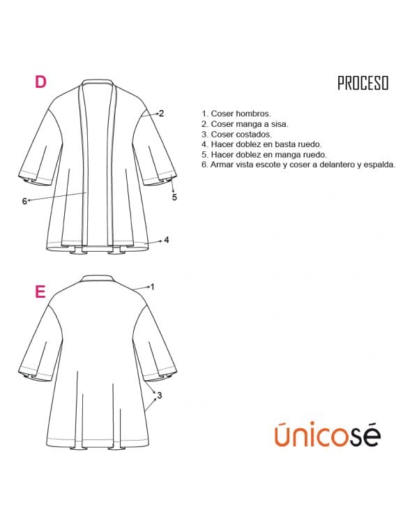 ABRIGO KIMONO HOMBRE 1802