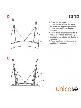 INTERIOR BRALETTE MUJER 1801