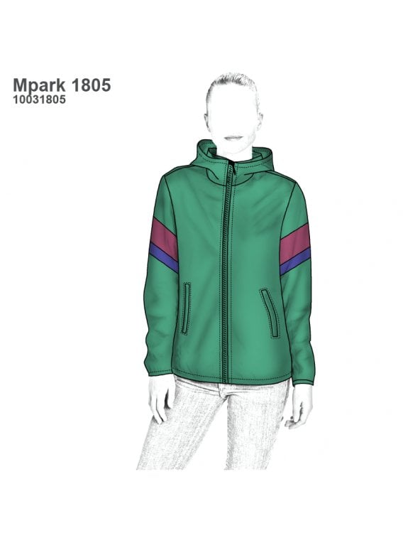 PARKA CORTES MUJER 1805