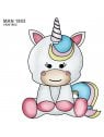 PELUCHE UNICORNIO MAN 1803