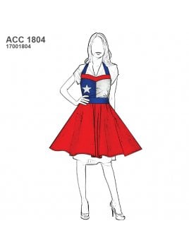 DELANTAL FIESTAS PATRIAS ACC 1804