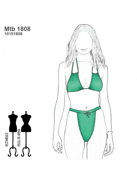 TRAJE DE BAÑO BIKINI MUJER 1808