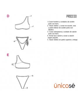 TRAJE DE BAÑO BIKINI MUJER 1809