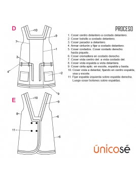 DELANTAL PARVULARIA RT 1824