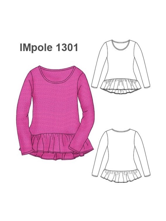 POLERA VUELOS NIÑA 1301