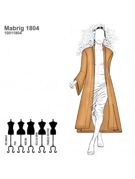 ABRIGO KIMONO VERANO MUJER 1804