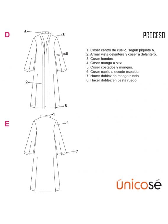 ABRIGO KIMONO VERANO MUJER 1804