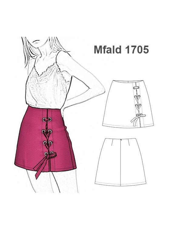 FALDA EVASE MINI MUJER