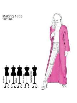 ABRIGO KIMONO VERANO MUJER 1805