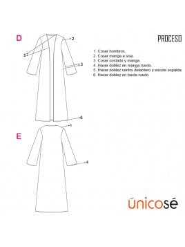 ABRIGO KIMONO VERANO MUJER 1805