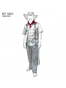 TRAJE CUMBIA COLOMBIA  RT 1831