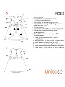 VESTIDO MARIQUITA BEBE 1801