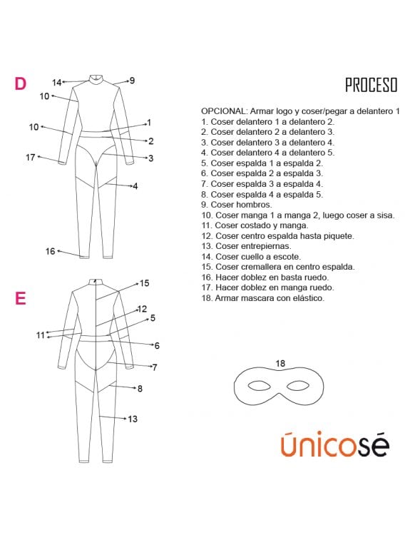 DISFRAZ SUPER HEROINA 1806