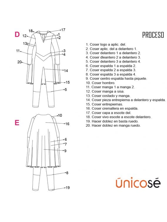 DISFRAZ SUPERHEROE 1810