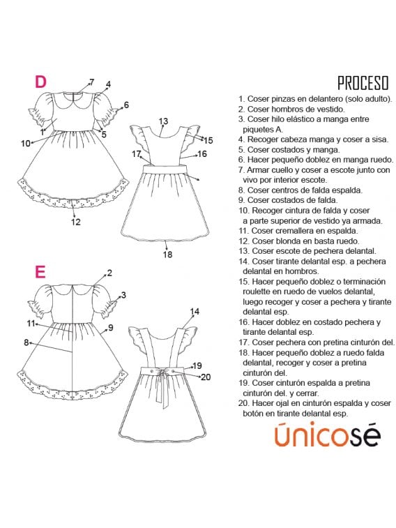 DISFRAZ NIÑA DE CUENTO 1007