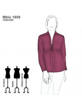 BLUSA BLUSON MUJER 1809