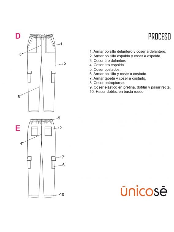 PANTALON QUIRURGICO RT 1827