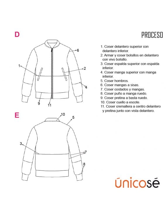 CHAQUETA BOMBER HOMBRE 1807