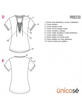 POLERA ESCOTE PROFUNDO MUJER 1807