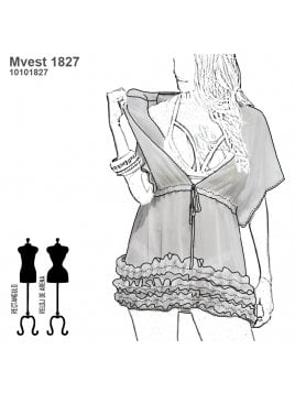 VESTIDO PLAYA MUJER 1827