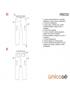 PANTALON SANITARIO MUJER RT 1830