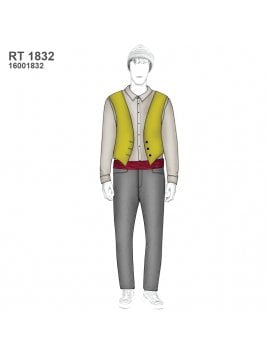 TRAJE CHILOTE HOMBRE RT 1832