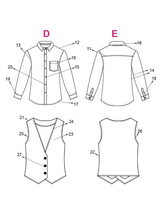 TRAJE CHILOTE HOMBRE RT 1832