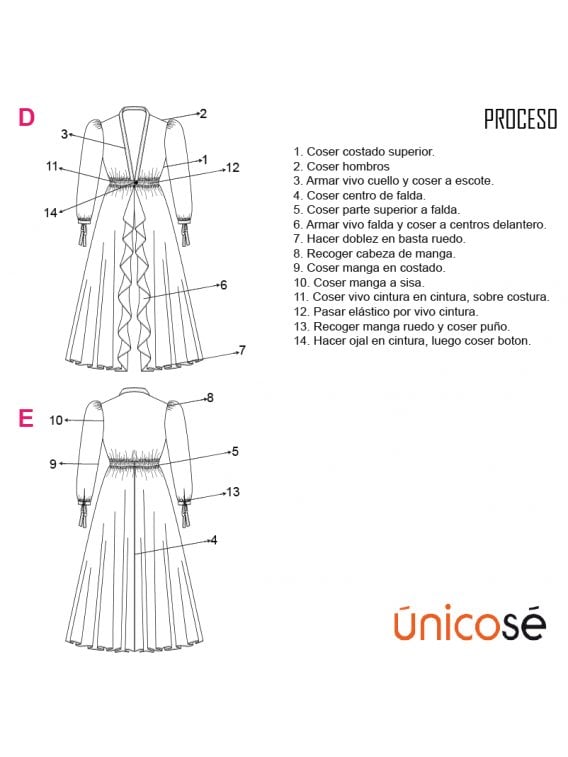 VESTIDO PLAYA MUJER 1826
